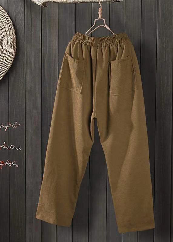 Brown Corduroy Pants
