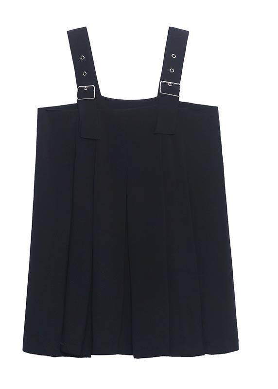 Black Age Reducing and Slim Strap Skirt