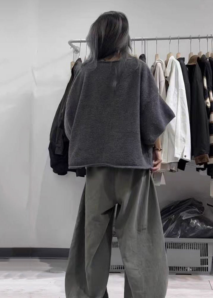 Oversized Cotton Overalls Two Piece Set Outfits Summer