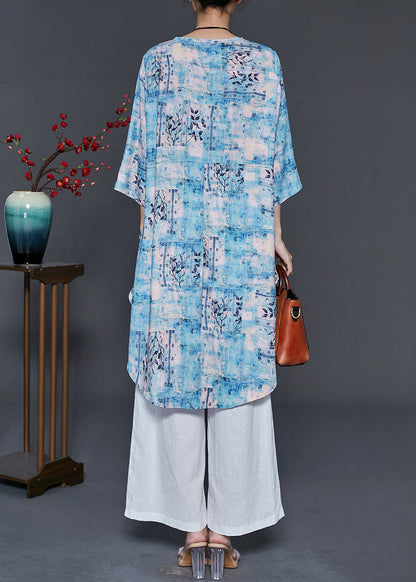 Print Low High Design Drawstring Sets 2 Pieces Summer