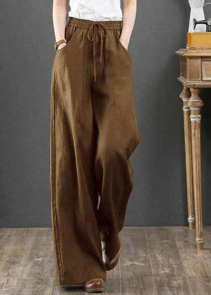 Long Linen Pants for