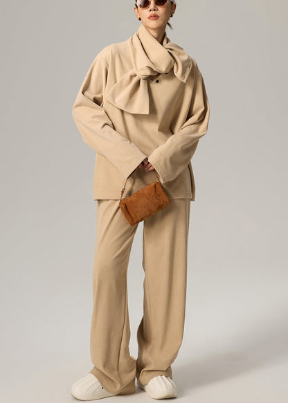 Light Camel Original Design Cotton Three Pieces Set