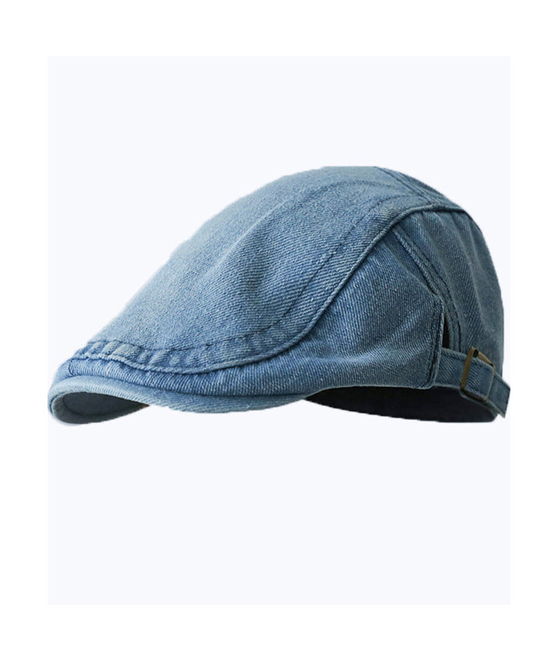 Blue Denim Breton Hat