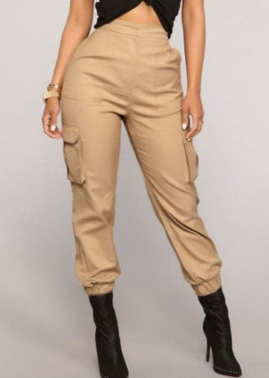 Khaki Haroun Pants Trousers