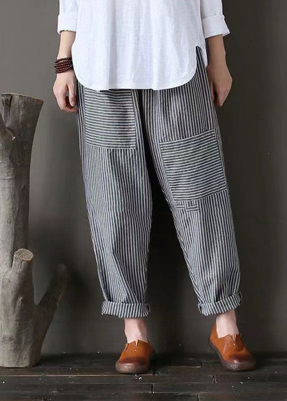 Loose Harem Linen Trousers Pants