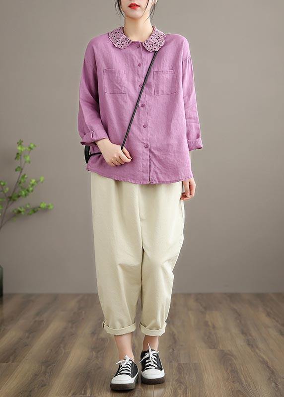 Beige Pant Stylish Spring Button Down Trousers
