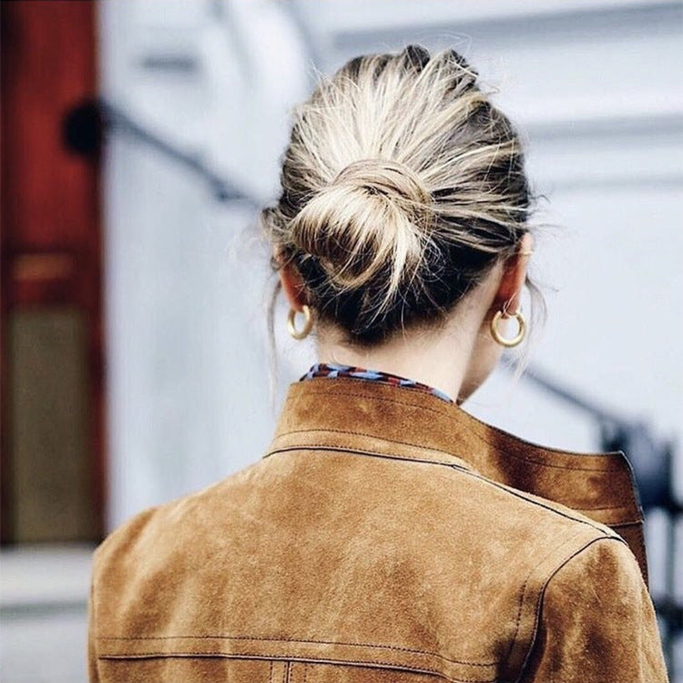 Atemberaubende Gold Ohrring für den Alltag