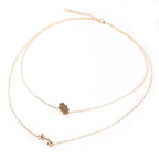 Zarte handwerkliche Halskette