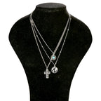 Zarte handwerkliche Halskette