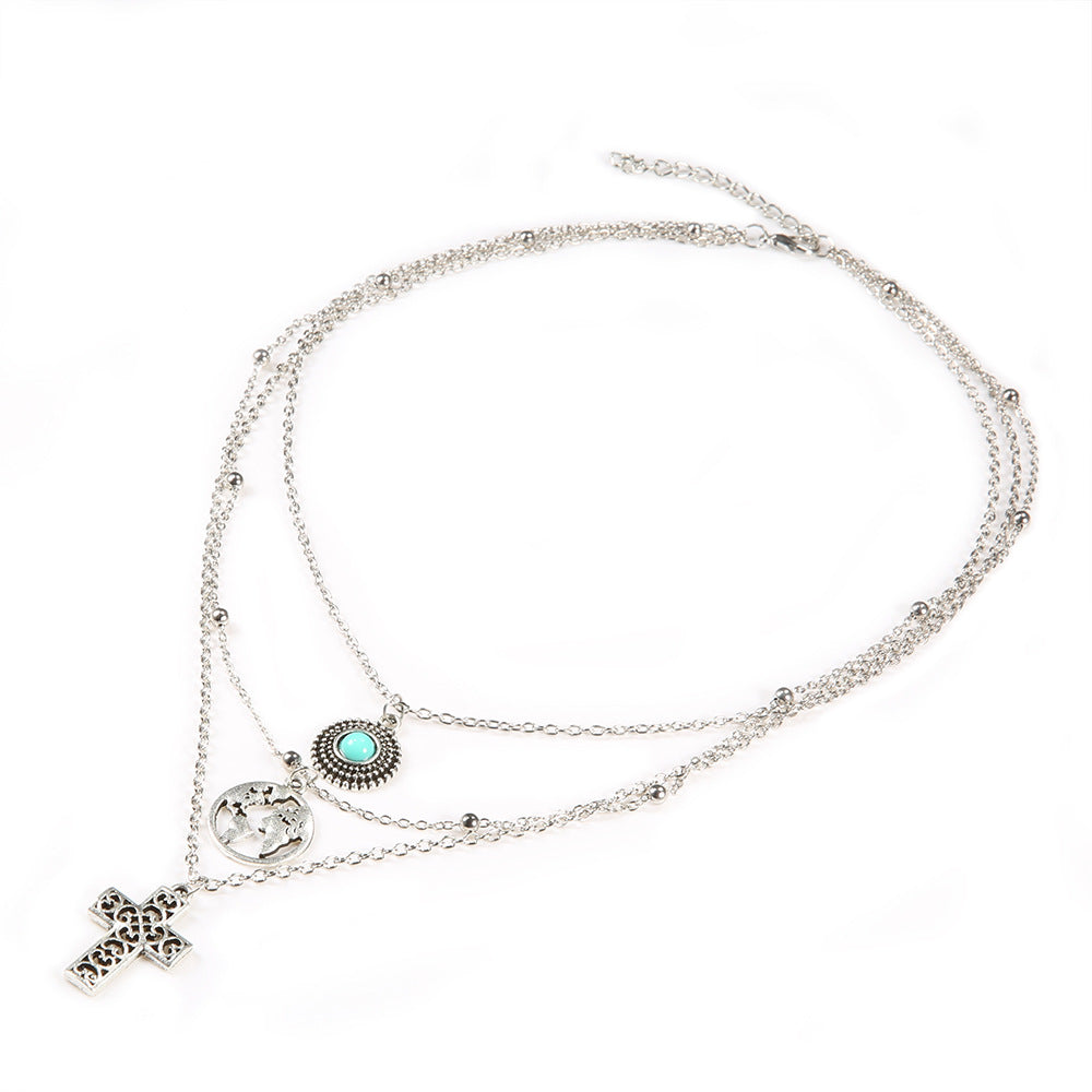 Zarte handwerkliche Halskette