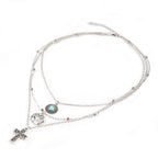 Zarte handwerkliche Halskette