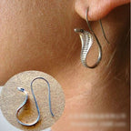 Zarte handwerkliche Ohrring