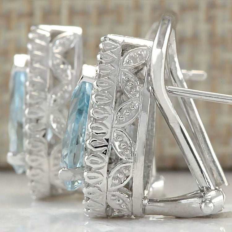 Zarte handwerkliche Ohrring