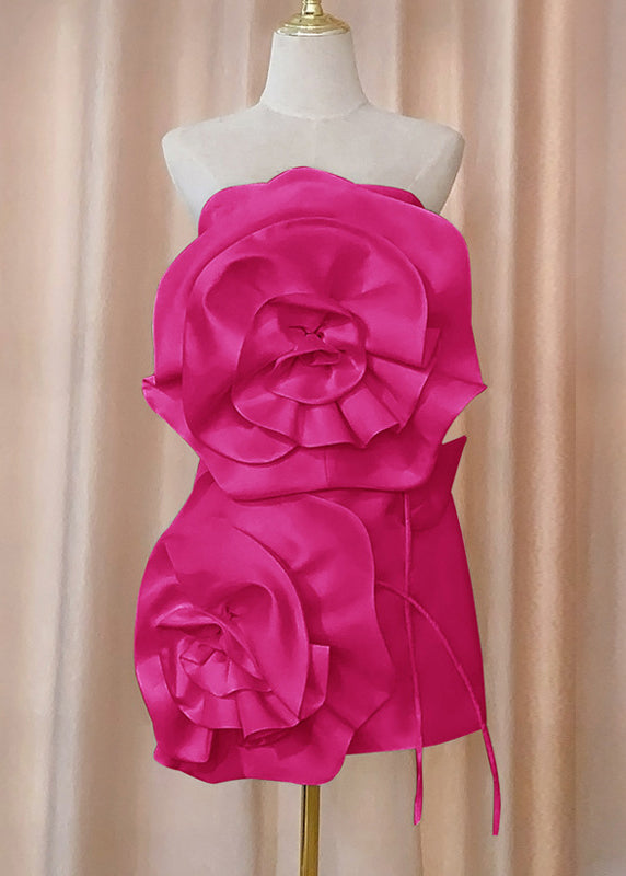 Rose Cold Shoulder Cotton Mid Dress Sleeveless