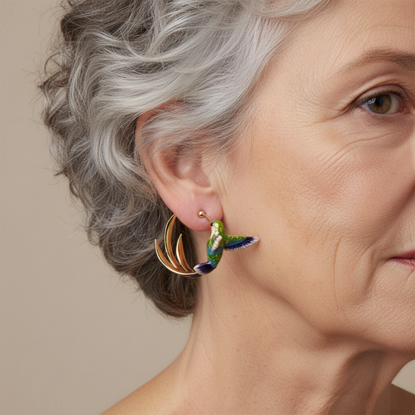 Atemberaubende Ohrring für den Alltag