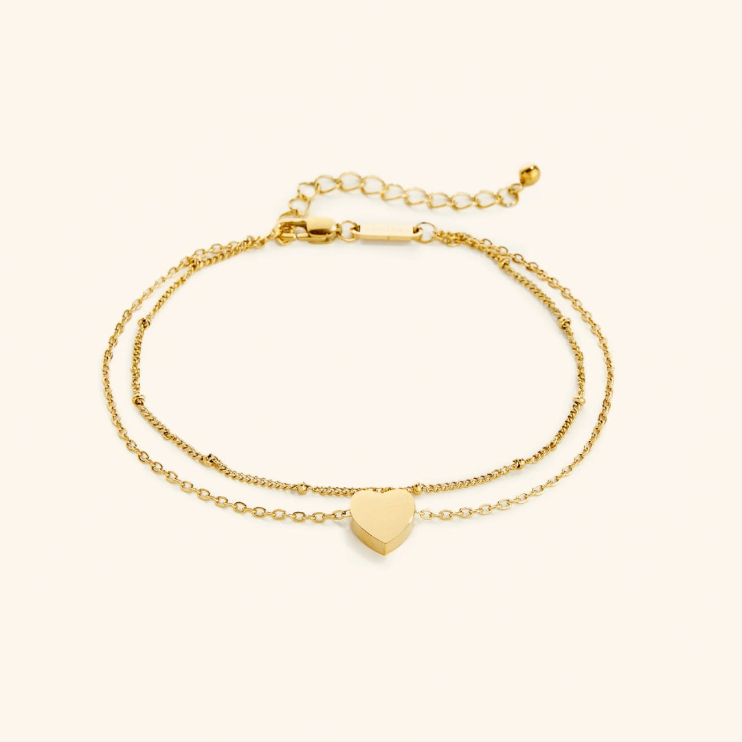 Zarte handwerkliche Gold Armband
