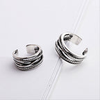 Handgefertigte Vintage Silber Ring