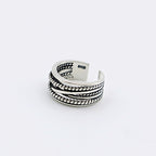 Handgefertigte Vintage Silber Ring