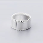 Atemberaubende Silber Ring für den Alltag