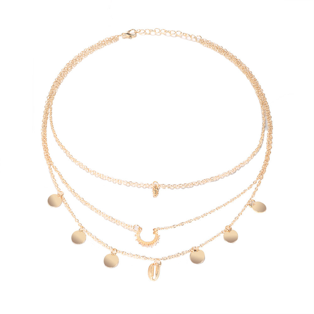 Zarte handwerkliche Halskette