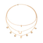 Zarte handwerkliche Halskette