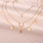 Zarte handwerkliche Halskette