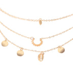 Zarte handwerkliche Halskette