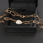 Zarte handwerkliche Halskette