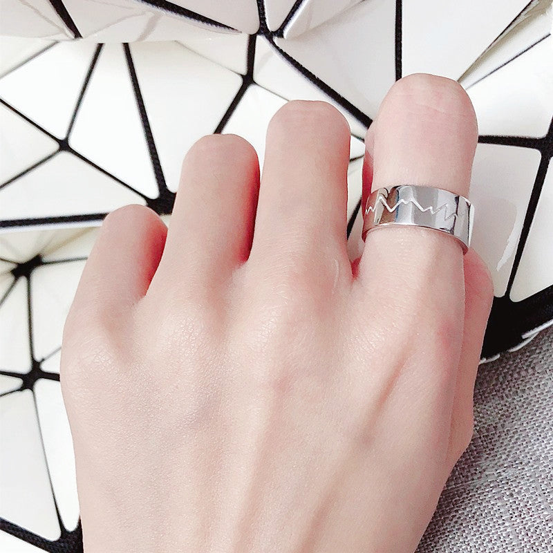 Klassische Silber Ring mit zeitloser Eleganz