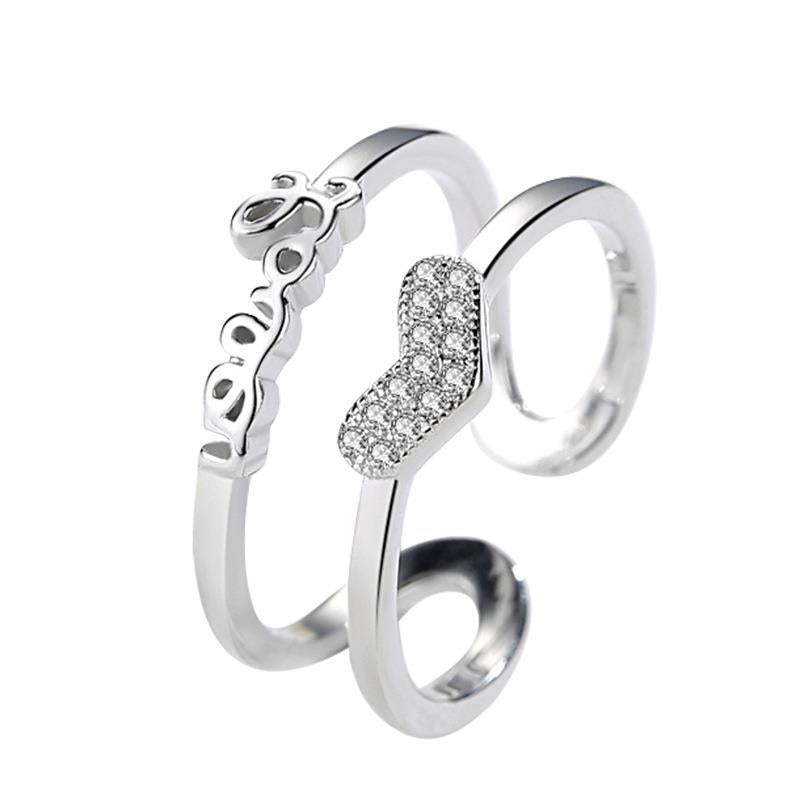 Schöne Ring mit einzigartigem Stil