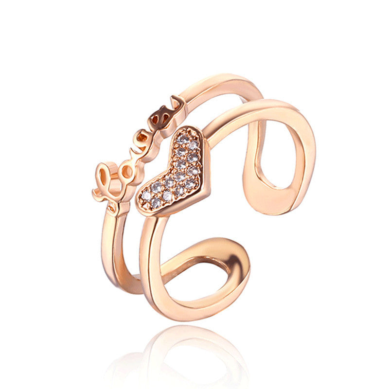 Schöne Ring mit einzigartigem Stil