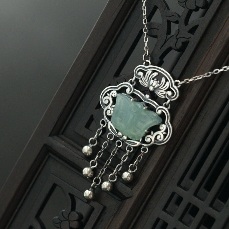 Romantische Silber Halskette für besondere Momente