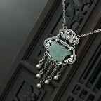 Romantische Silber Halskette für besondere Momente