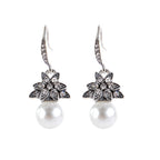 Zarte handwerkliche Perlen Ohrring