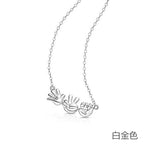 Zarte handwerkliche Halskette