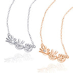 Zarte handwerkliche Halskette