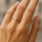 Atemberaubende Gold Ring für den Alltag