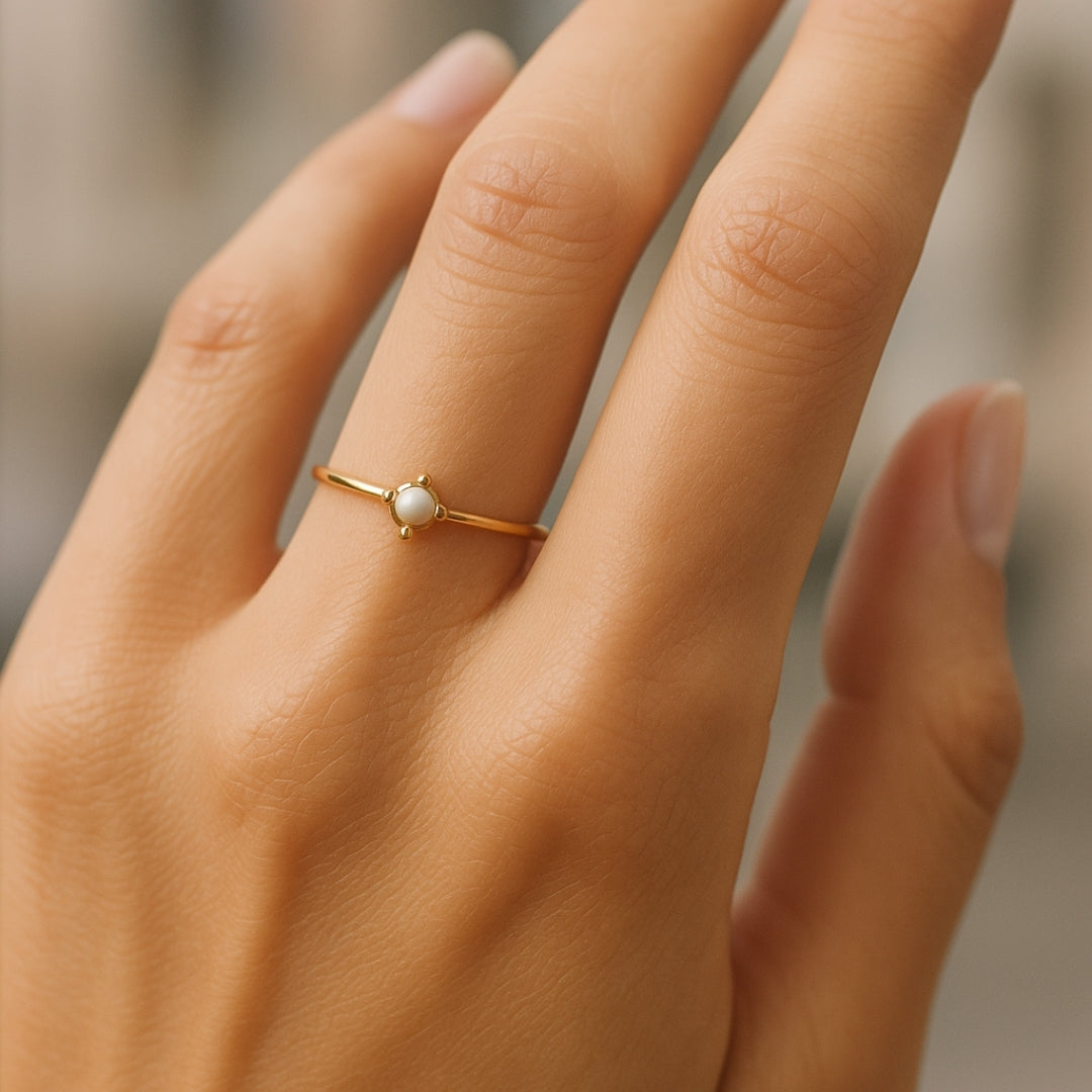 Atemberaubende Gold Ring für den Alltag