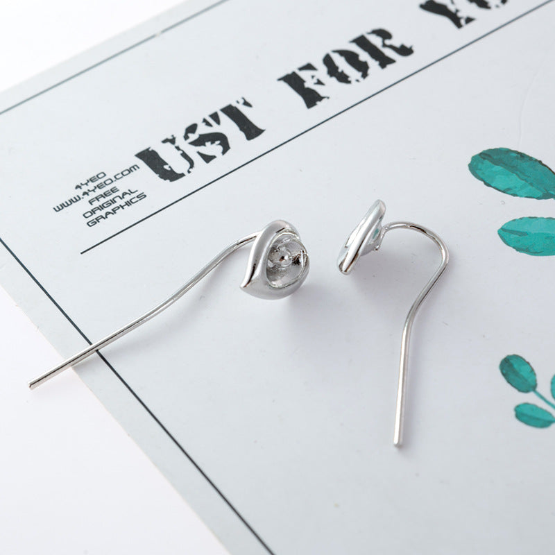 Klassische Silber Ohrring mit zeitloser Eleganz