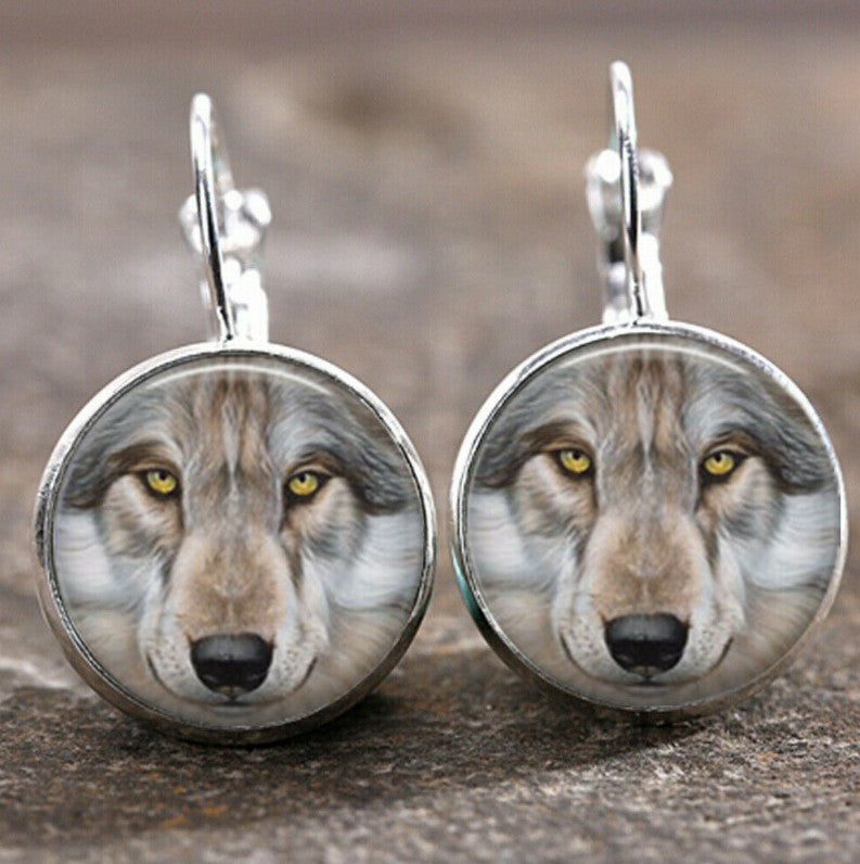 Handgefertigte Vintage Ohrring