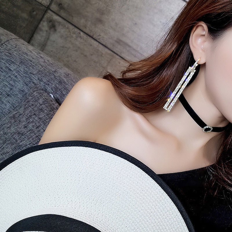 Atemberaubende Ohrring für den Alltag