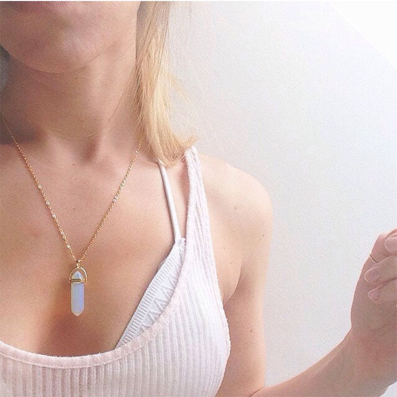 Zarte handwerkliche Halskette