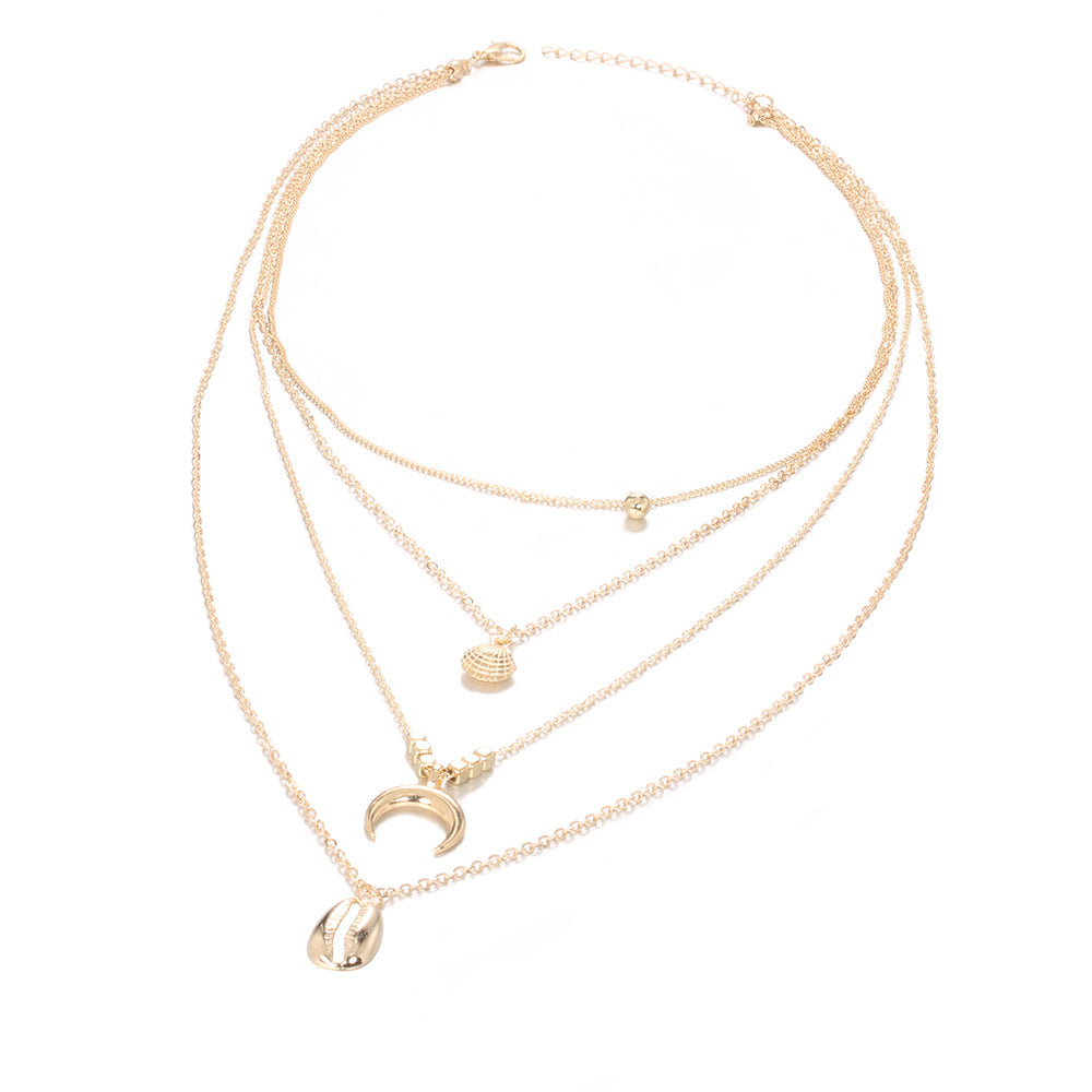 Zarte handwerkliche Halskette