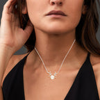 Romantische Perlen Halskette für besondere Momente