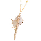 Zarte handwerkliche Halskette