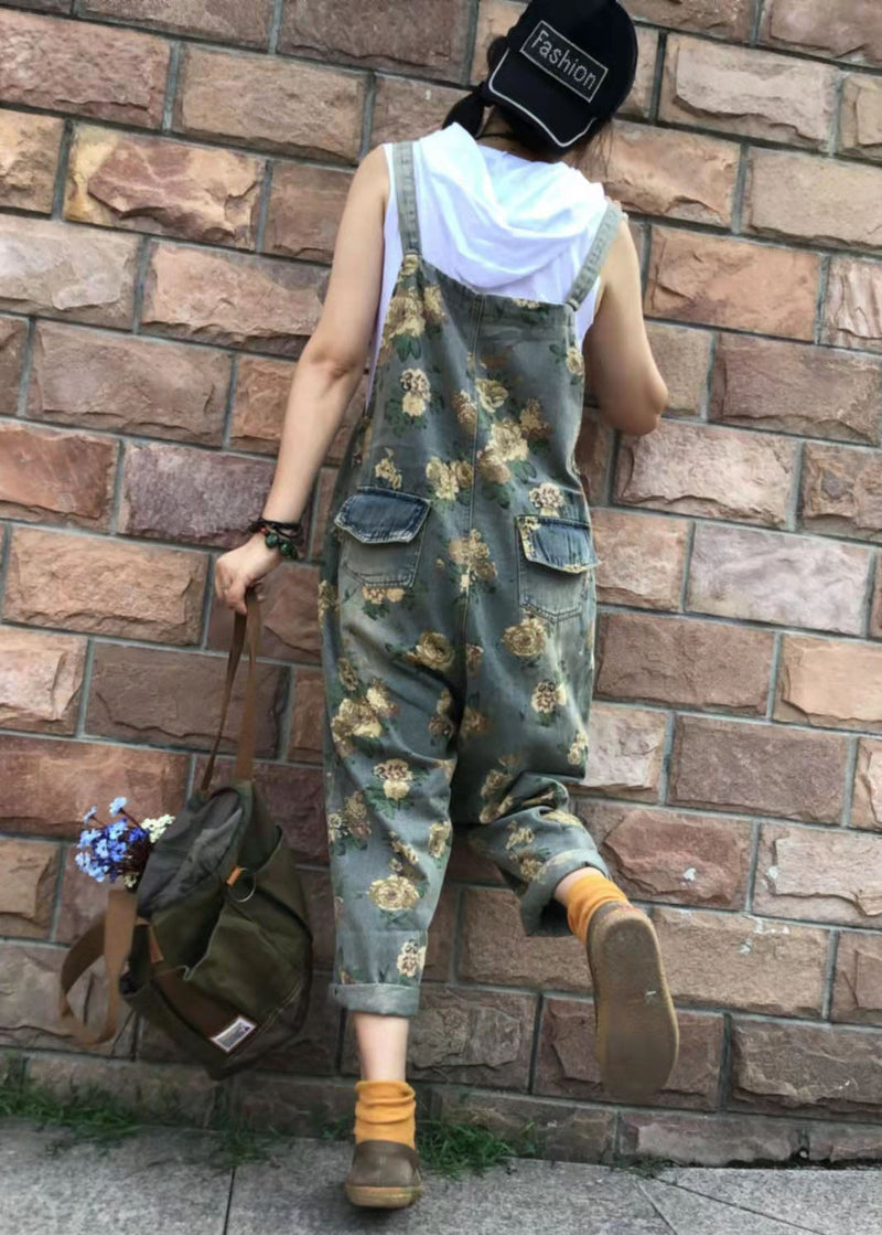 Denim Cotton Jumpsuit Oversized