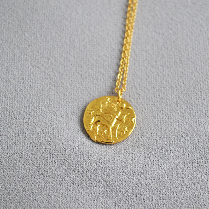 Romantische Gold Halskette für besondere Momente