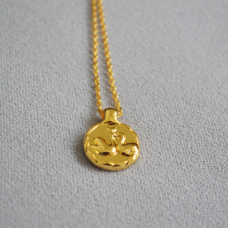 Romantische Gold Halskette für besondere Momente