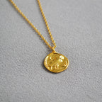 Romantische Gold Halskette für besondere Momente