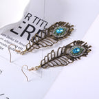 Zarte handwerkliche Ohrring